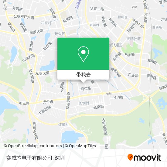 赛威芯电子有限公司地图
