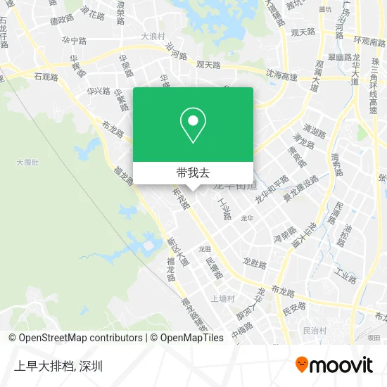 上早大排档地图