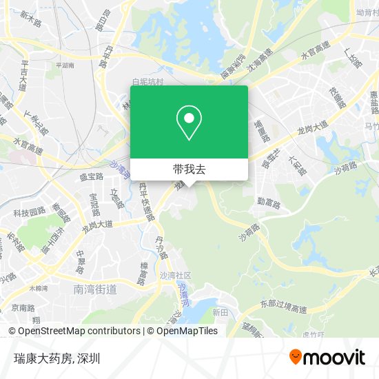 瑞康大药房地图