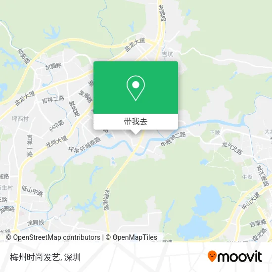 梅州时尚发艺地图