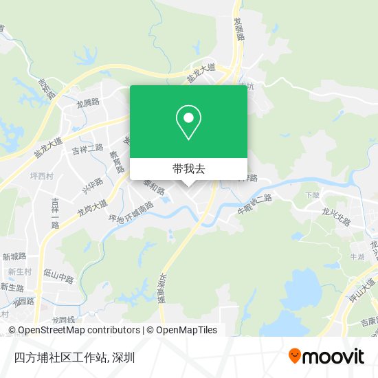 四方埔社区工作站地图