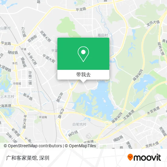 广和客家菜馆地图
