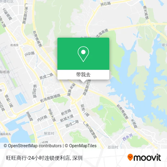 旺旺商行-24小时连锁便利店地图