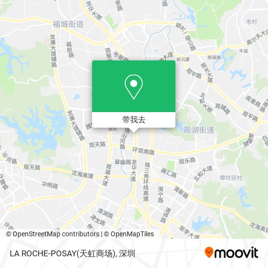LA ROCHE-POSAY(天虹商场)地图