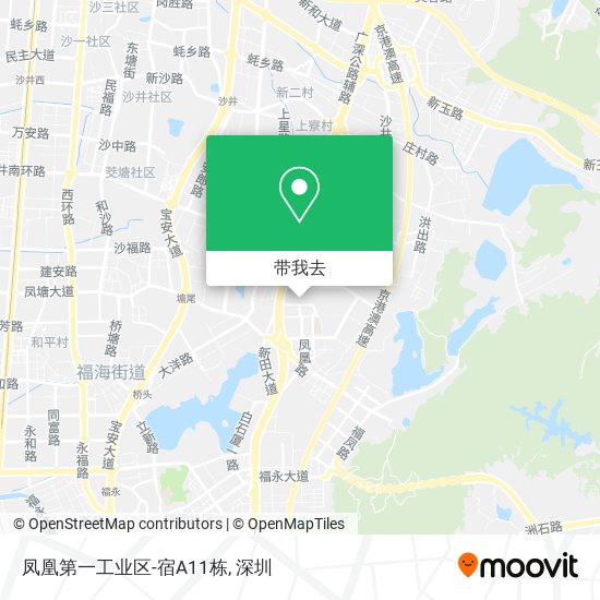 凤凰第一工业区-宿A11栋地图