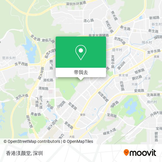 香港渼颜堂地图