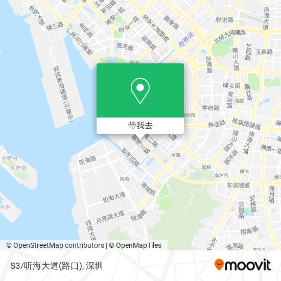 S3/听海大道(路口)地图