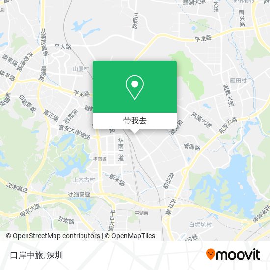 口岸中旅地图