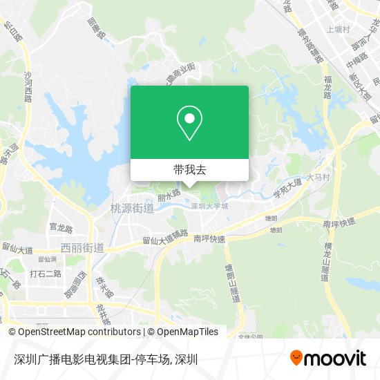 深圳广播电影电视集团-停车场地图