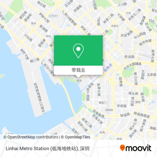 Linhai Metro Station (临海地铁站)地图