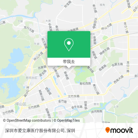 深圳市爱立康医疗股份有限公司地图
