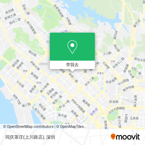 同庆茶庄(上川路店)地图