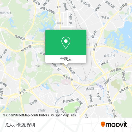 龙人小食店地图
