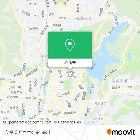 美樂美容养生会馆地图