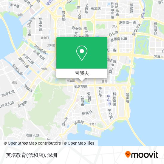 英培教育(信和店)地图