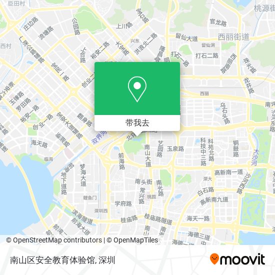 南山区安全教育体验馆地图
