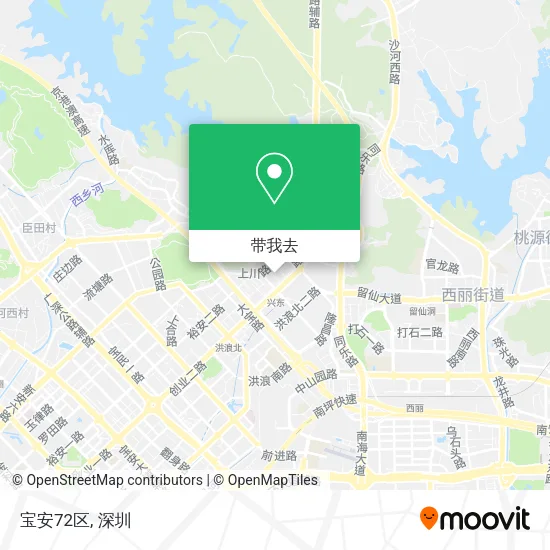 宝安72区地图