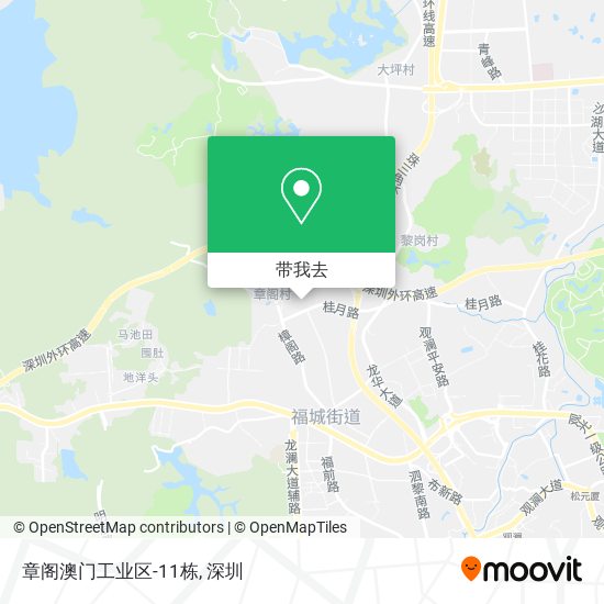 章阁澳门工业区-11栋地图