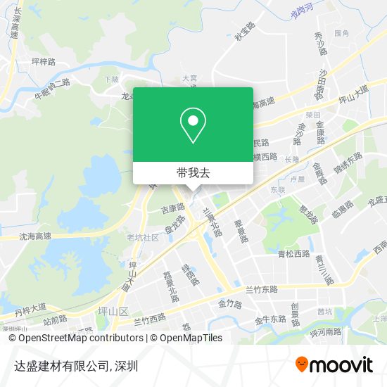 达盛建材有限公司地图