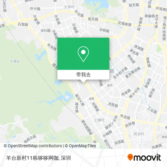 羊台新村11栋哆哆网咖地图