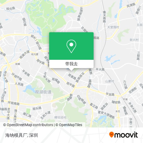 海纳模具厂地图