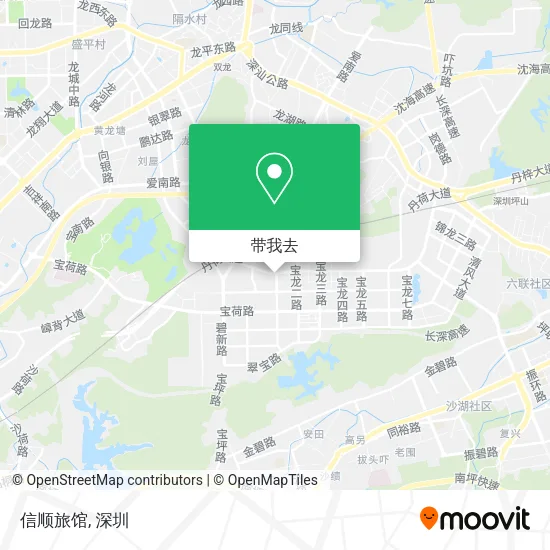 信顺旅馆地图
