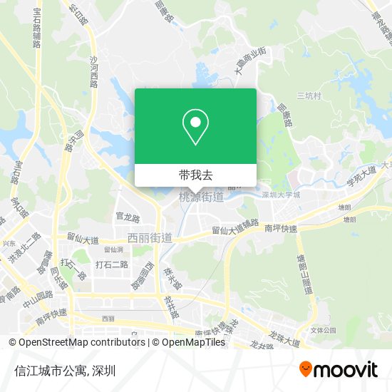 信江城市公寓地图