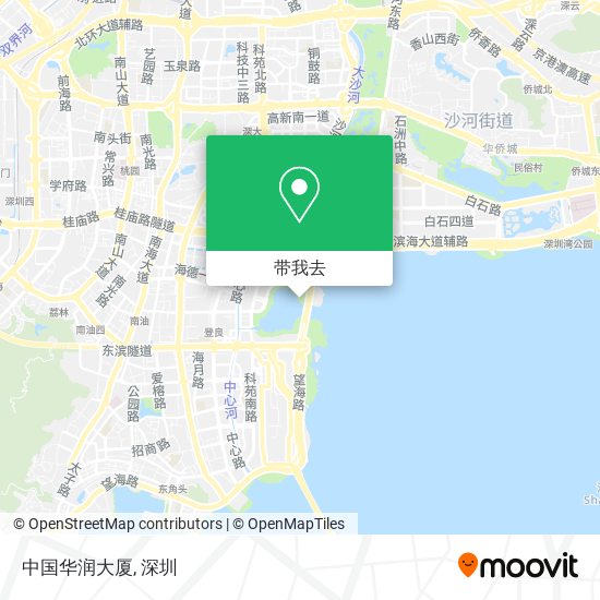 中国华润大厦地图
