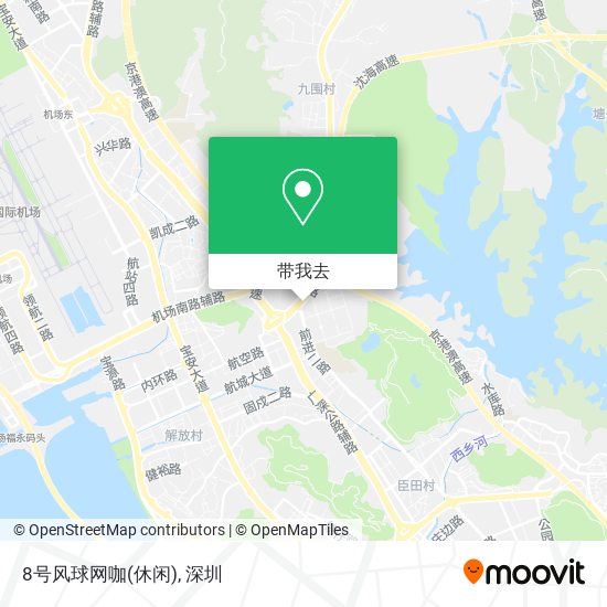 8号风球网咖(休闲)地图