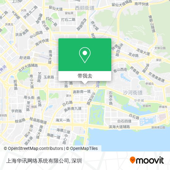 上海华讯网络系统有限公司地图