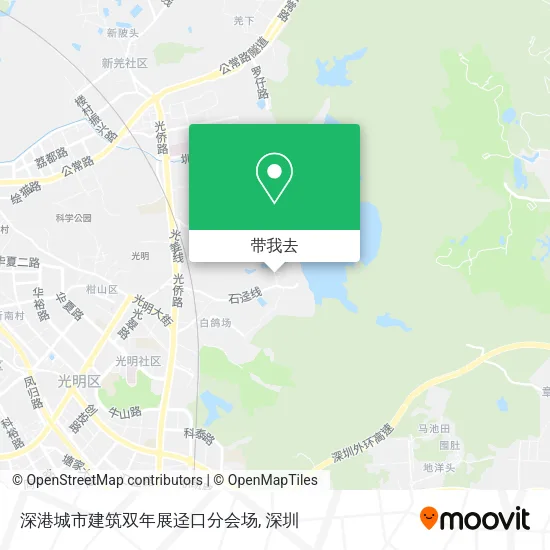 深港城市建筑双年展迳口分会场地图