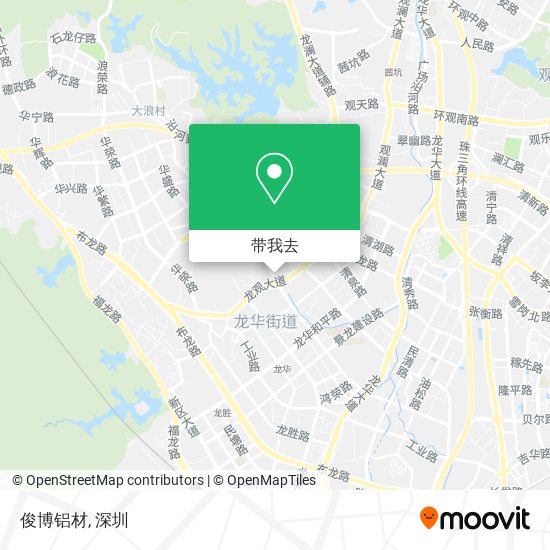 俊博铝材地图