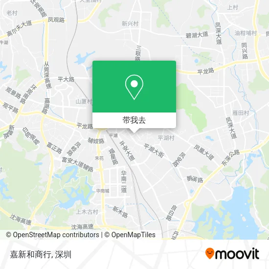 嘉新和商行地图