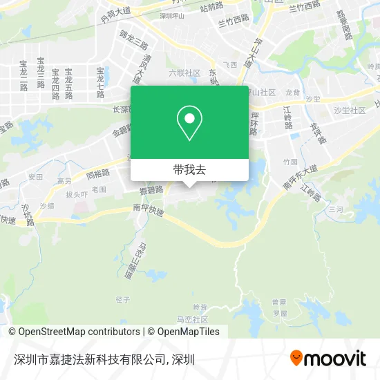 深圳市嘉捷法新科技有限公司地图