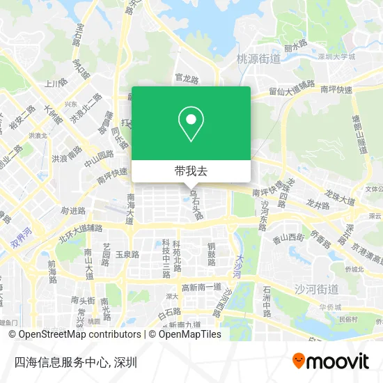 四海信息服务中心地图