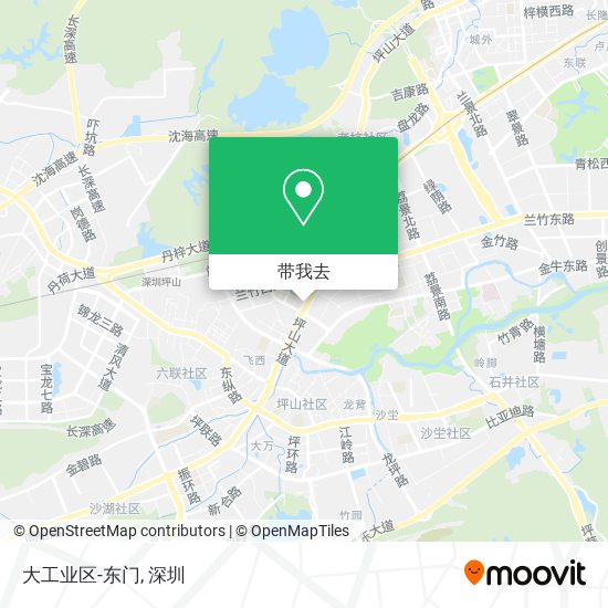 大工业区-东门地图