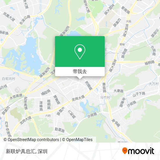 新联炉具总汇地图