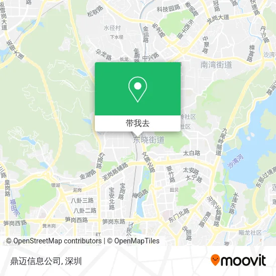 鼎迈信息公司地图