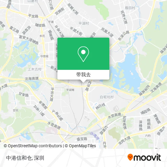 中港信和仓地图