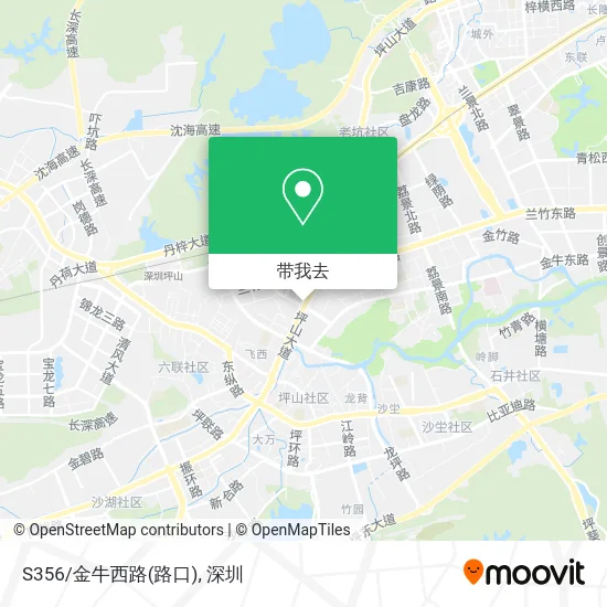 S356/金牛西路(路口)地图