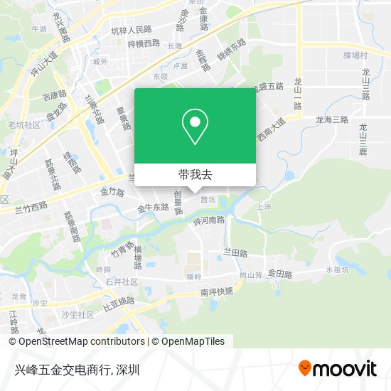 兴峰五金交电商行地图