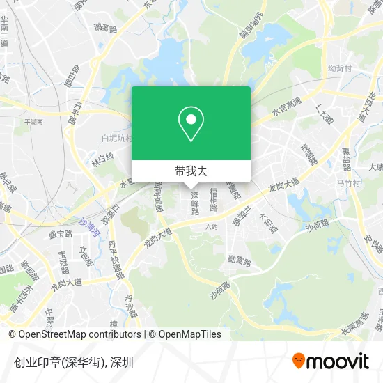 创业印章(深华街)地图