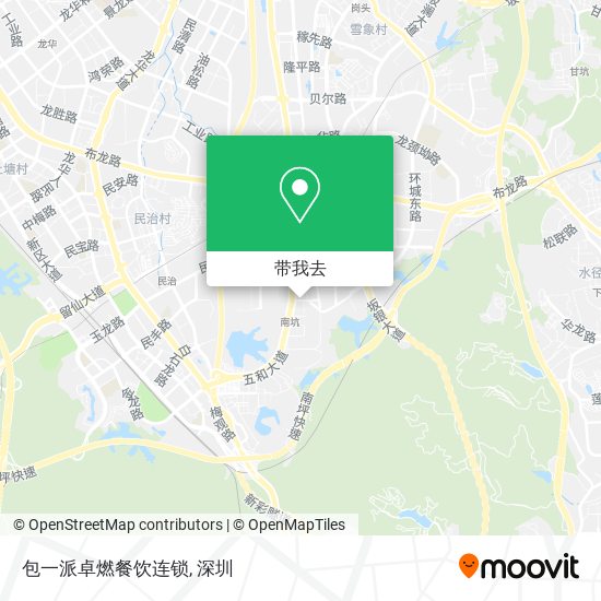 包一派卓燃餐饮连锁地图