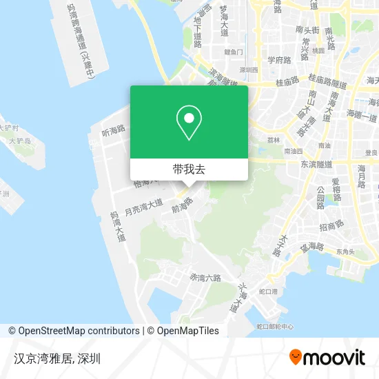汉京湾雅居地图