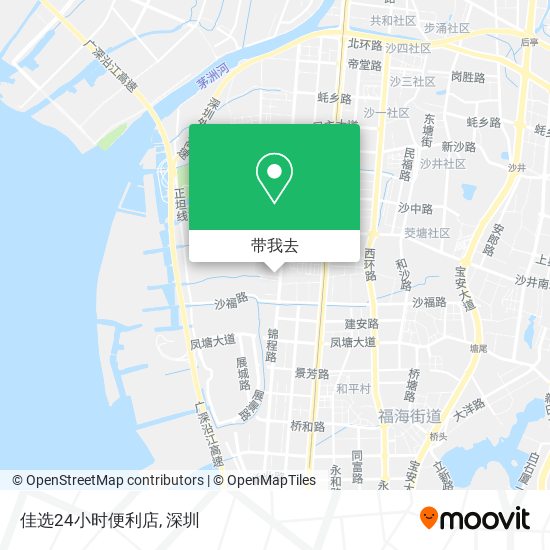 佳选24小时便利店地图