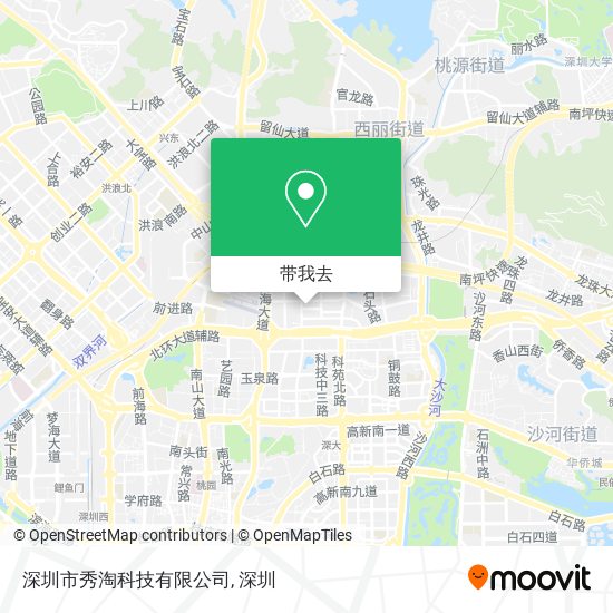 深圳市秀淘科技有限公司地图