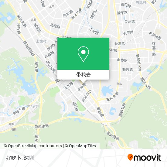 好吃卜地图