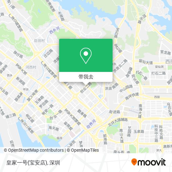 皇家一号(宝安店)地图