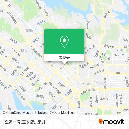 皇家一号(宝安店)地图