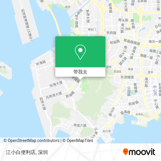 江小白便利店地图